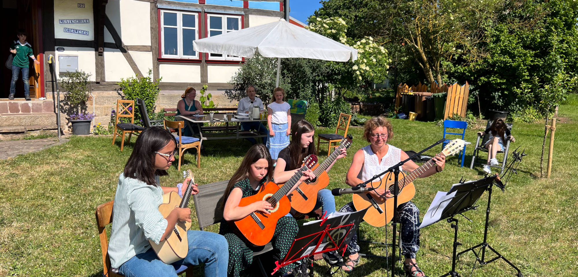 Hausfassade der Musikschule Oberweser